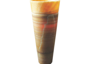 Onyx free standing cone pedestal